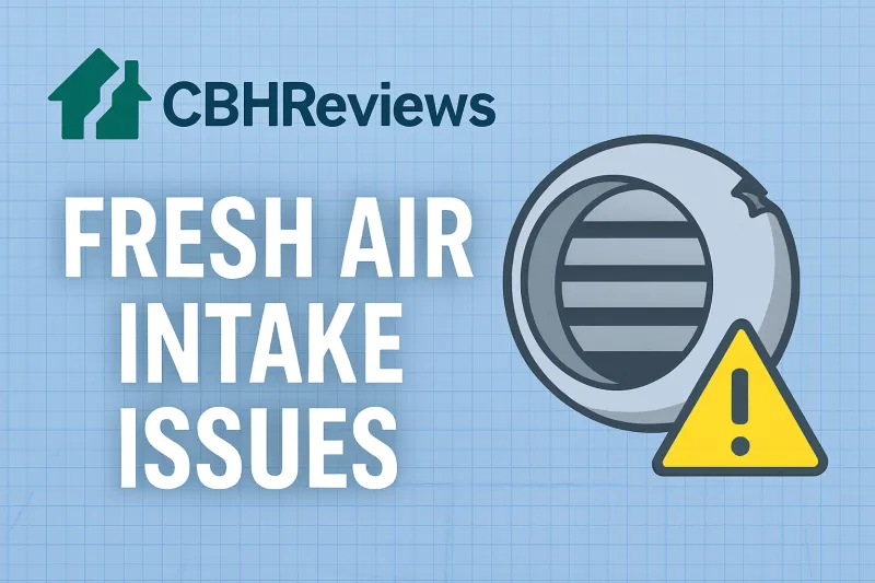 Fresh Air Intake Issues